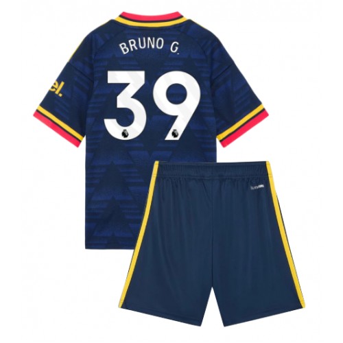 Arsenal Bruno Guimaraes #39 Vieras Peliasu Lasten 2026-27 Lyhythihainen (+ Lyhyet housut)